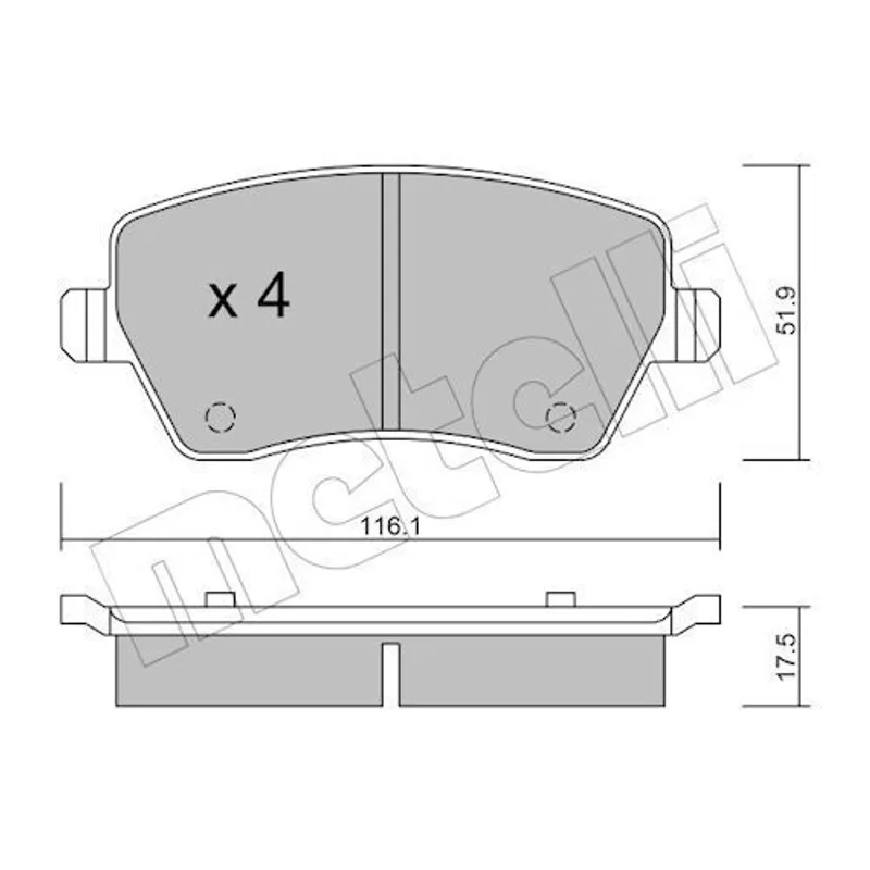 FREN BALATA CLIO III 06= / DUSTER 10= / MICRA 03= K12 / NOTE 06= / SWIFT 05= ÖN